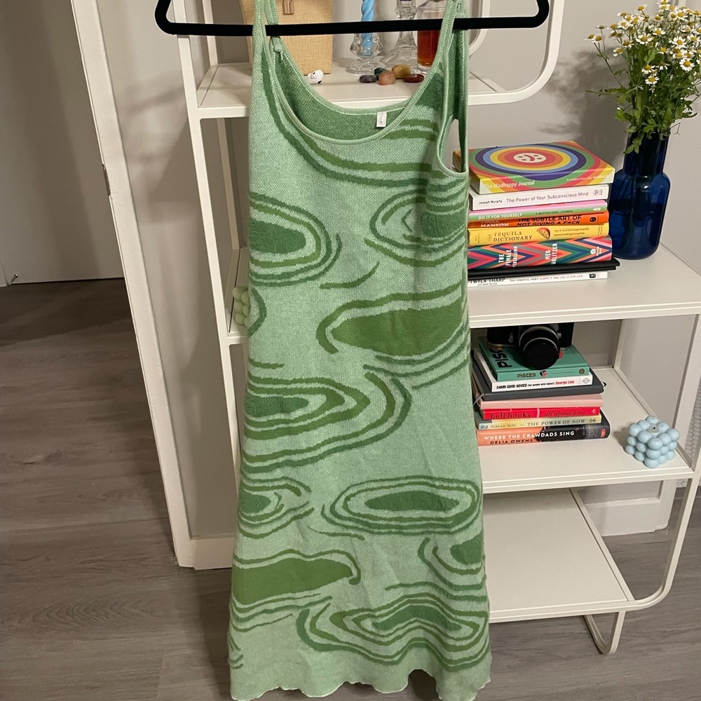 Green dress